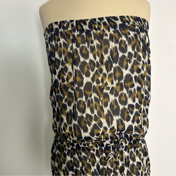 Forever21 animal print strapless top cover up Medium - Picture 8 of 16